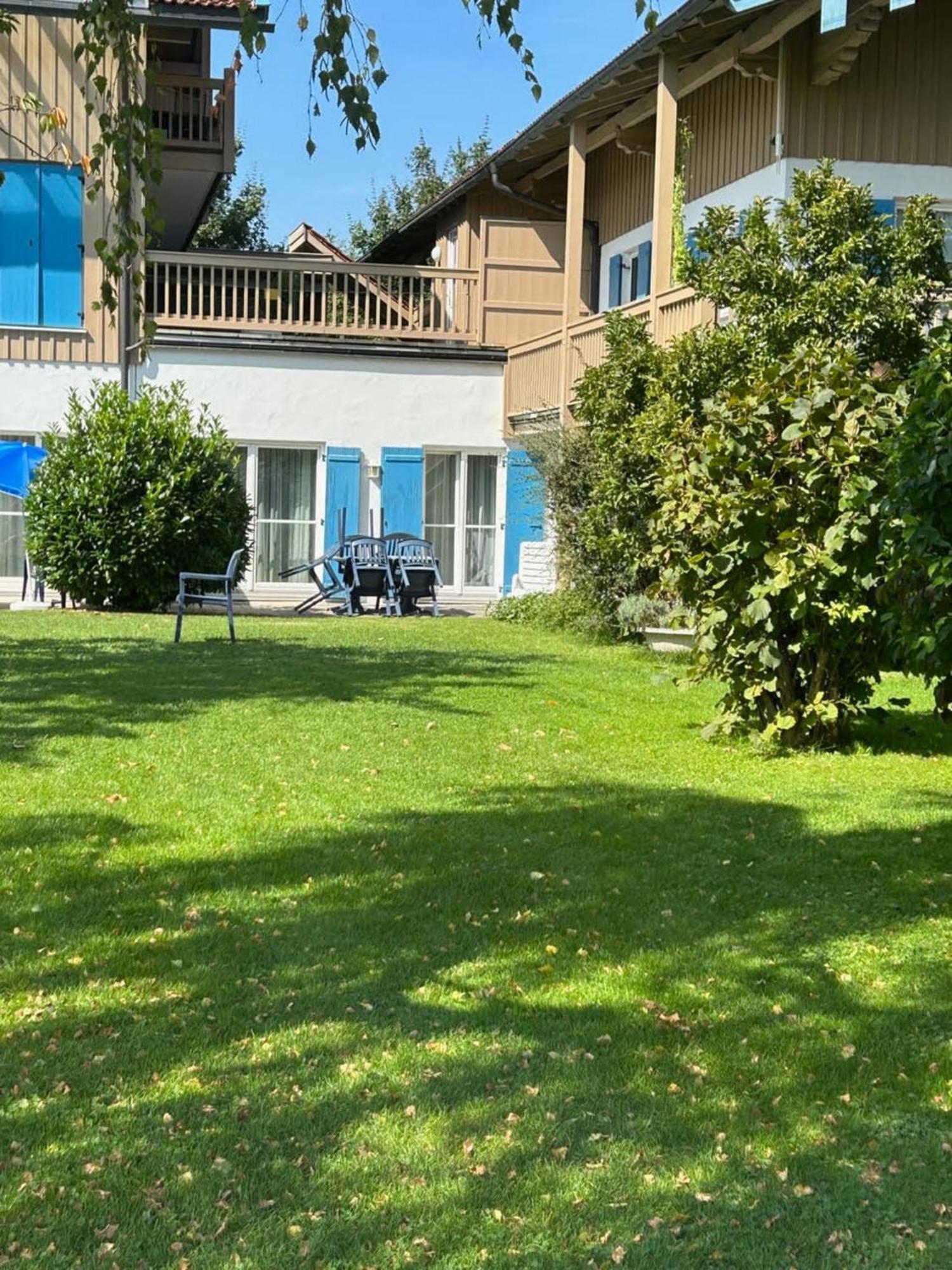 Gabi Mit Pool Und Sauna Übersee المظهر الخارجي الصورة
